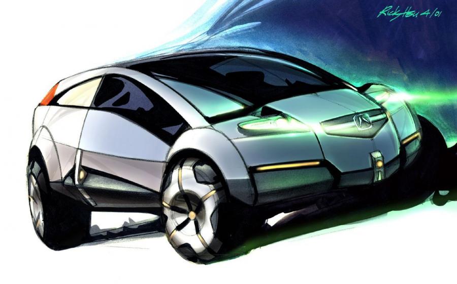 Эскиз Acura RD-X Concept 2005 года  (фото 27 из 33)
